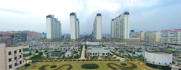 江西最大污水處理廠——南昌朝陽(yáng)污水處理廠二期工程（省、市優(yōu)良工程，獲滕王閣杯）